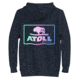 Atoll Board Co Unisex Hoodie with Atoll Color Blend Graphic - Navy Blazer, 3XL - Navy Blazer,3XL, 637BCD4B3AA75Navy-Blazer-3XL