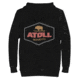 Atoll Board Co Unisex Hoodie with Atoll Dimond Graphic - Black, XL - Black,XL, 637BCFDBC6553Black-XL