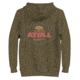 Atoll Board Co Unisex Hoodie with Atoll Dimond Graphic - Military Green, M - Military Green,M, 637BCFDBC6553Military-Green-M
