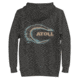 Atoll Board Co Unisex Hoodie with Atoll Island Graphic - Charcoal Heather, XL - Charcoal Heather,XL, 637BD3158CD9CCharcoal-Heather-XL