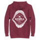 Atoll Board Co Unisex Hoodie with Atoll Shark Fossil Graphic - Maroon, 3XL - Maroon,3XL, 648746C967974Maroon-3XL