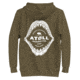 Atoll Board Co Unisex Hoodie with Atoll Shark Fossil Graphic - Military Green, 3XL - Military Green,3XL, 648746C967974Military-Green-3XL