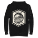 Atoll Board Co Unisex Hoodie with Atoll Wave Graphic - Black, L - Black,L, 6463961A8385BBlack-L