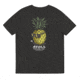 Atoll Board Co Unisex Organic Cotton Tee with Atoll Pineapple Head Graphic - Dark Heather Grey, 2XL - Dark Heather Grey,2XL, 6494C56223AA1Dark-Heather-Grey-2XL