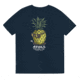 Atoll Board Co Unisex Organic Cotton Tee with Atoll Pineapple Head Graphic - French Navy, 2XL - French Navy,2XL, 6494C56223AA1French-Navy-2XL
