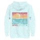Atoll Board Co Unisex Premium Hoodie with Atoll SUP Rider and Reef Graphic - Sky Blue, M - Sky Blue,M, 62CEFCABCAE0CSky-Blue-M