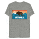 Atoll Board Co Unisex Premium Tri Blend Tee with Atoll Sunset Logo Original Edition - Athletic Grey Triblend, XS - Athletic Grey Triblend,XS, 629A4B94B49D2Athletic-Grey-Triblend-XS
