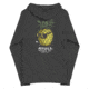 Atoll Board Co Unisex Zip Up Hoodie with Atoll Pineapple Head Graphic - Charcoal Heather, XL - Charcoal Heather,XL, 6494C8056A354Charcoal-Heather-XL