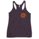 Atoll Board Co Womens Racerback Tank with Atoll Horizon Sunset Graphic - Vintage Purple, L - Vintage Purple,L, 64518B154C678Vintage-Purple-L