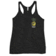 Atoll Board Co Womens Racerback Tank with Atoll Pineapple Head Graphic - Vintage Black, L - Vintage Black,L, 6494C86140397Vintage-Black-L