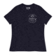 Atoll Board Co Womens Relaxed T-Shirt with Atoll Skull Island - Navy, M - Navy,M, 6450406BDD5D0Navy-M