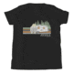 Atoll Board Co Youth Short Sleeve T-Shirt with Atoll Campsite Graphic - Black, M - Black,M, 630D412E3F32CBlack-M