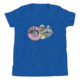 Atoll Board Co Youth Short Sleeve T-Shirt with Atoll Compass Graphic - True Royal, L - True Royal,L, 630D4B2E73C19True-Royal-L