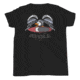 Atoll Board Co Youth Short Sleeve T-Shirt with Atoll Eagle Graphic - Black, L - Black,L, 646FCCF196F04Black-L