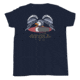 Atoll Board Co Youth Short Sleeve T-Shirt with Atoll Eagle Graphic - Navy, M - Navy,M, 646FCCF196F04Navy-M