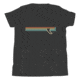 Atoll Board Co Youth Short Sleeve T-Shirt with Atoll Fin Graphic - Dark Grey Heather, L - Dark Grey Heather,L, 62F2989567CAADark-Grey-Heather-L