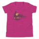 Atoll Board Co Youth Short Sleeve T-Shirt with Atoll Lone Pine Graphic - Berry, S - Berry,S, 630D4C098AE2EBerry-S