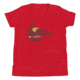 Atoll Board Co Youth Short Sleeve T-Shirt with Atoll Lone Pine Graphic - Red, XL - Red,XL, 630D4C098AE2ERed-XL