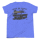 Atoll Board Co Youth Short Sleeve T-Shirt with Atoll Paddle Board Truck Graphic - Heather Columbia Blue, S - Heather Columbia Blue,S, 6459509F8BD97Heather-Columbia-Blue-S