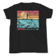 Atoll Board Co Youth Short Sleeve T-Shirt with Atoll Paddle Boarder and Reef Graphic - Black, XL - Black,XL, 630D43F0CB1F4Black-XL