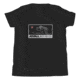 Atoll Board Co Youth Short Sleeve T-Shirt with Atoll Republic Graphic - Black, L - Black,L, 630D4D7A79AD9Black-L