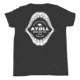 Atoll Board Co Youth Short Sleeve T-Shirt with Atoll Shark Fossil Graphic - Dark Grey Heather, XL - Dark Grey Heather,XL, 64874832E55D2Dark-Grey-Heather-XL