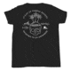 Atoll Board Co Youth Short Sleeve T-Shirt with Atoll Skull Island Graphic - Black, M - Black,M, 6450422931343Black-M