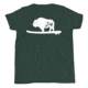 Atoll Board Co Youth Short Sleeve T-Shirt with Atoll Solo Bison Graphic - Heather Forest, XL - Heather Forest,XL, 630D46697C467Heather-Forest-XL