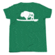 Atoll Board Co Youth Short Sleeve T-Shirt with Atoll Solo Bison Graphic - Kelly, XL - Kelly,XL, 630D46697C467Kelly-XL