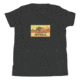 Atoll Board Co Youth Short Sleeve T-Shirt with Atoll Sunset Bison Hunter Graphic - Dark Grey Heather, XL - Dark Grey Heather,XL, 630D3FB244F9BDark-Grey-Heather-XL