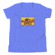Atoll Board Co Youth Short Sleeve T-Shirt with Atoll Sunset Bison Hunter Graphic - Heather Columbia Blue, XL - Heather Columbia Blue,XL, 630D3FB244F9BHeather-Columbia-Blue-XL