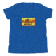 Atoll Board Co Youth Short Sleeve T-Shirt with Atoll Sunset Bison Hunter Graphic - True Royal, XL - True Royal,XL, 630D3FB244F9BTrue-Royal-XL