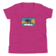 Atoll Board Co Youth Short Sleeve T-Shirt with Atoll Sunset Bison Night Graphic - Berry, XL - Berry,XL, 630D3F0D83E6BBerry-XL