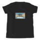 Atoll Board Co Youth Short Sleeve T-Shirt with Atoll Sunset Bison Night Graphic - Black, XL - Black,XL, 630D3F0D83E6BBlack-XL