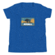 Atoll Board Co Youth Short Sleeve T-Shirt with Atoll Sunset Bison Night Graphic - True Royal, M - True Royal,M, 630D3F0D83E6BTrue-Royal-M