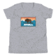 Atoll Board Co Youth Short Sleeve T-Shirt with Atoll Sunset Bison Original Graphic - Athletic Heather, S - Athletic Heather,S, 630D3D29868CDAthletic-Heather-S