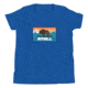 Atoll Board Co Youth Short Sleeve T-Shirt with Atoll Sunset Bison Original Graphic - True Royal, L - True Royal,L, 630D3D29868CDTrue-Royal-L