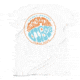 Atoll Board Co Youth Short Sleeve T-Shirt with Atoll Vibe Distribution Graphic - White, M - White,M, 630D44CE591AFWhite-M