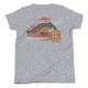 Atoll Board Co Youth Short Sleeve T-Shirt with Atoll Volcano Graphic - Athletic Heather, XL - Athletic Heather,XL, 62FBCB4F2CCE4Athletic-Heather-XL