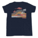 Atoll Board Co Youth Short Sleeve T-Shirt with Atoll Volcano Graphic - Navy, S - Navy,S, 62FBCB4F2CCE4Navy-S