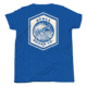 Atoll Board Co Youth Short Sleeve T-Shirt with Atoll Wave Graphic - True Royal, L - True Royal,L, 646399803CE15True-Royal-L