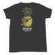 Atoll Board Co Youth Tee with Atoll Pineapple Head Graphic - Dark Grey Heather, M - Dark Grey Heather,M, 6494C9CE81A0CDark-Grey-Heather-M