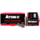 Atomic Ammunition Pistol 10mm Auto 180 Grain Bonded Match Hollow Point Nickel Plated Brass Cased Pistol Ammo, 50 Rounds, 00432