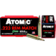 Atomic Ammunition MatchKing .223 Remington 77 Grain Spitzer Boat Tail Brass Cased Rifle Ammo, 50 Rounds, 00452