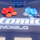 Atomic 90in Indiglo LED Air Hockey Table, Black, G04801W