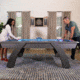 Atomic 90in Indiglo LED Air Hockey Table, Black, G04801W