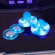 Atomic 90in Indiglo LED Air Hockey Table, Black, G04801W