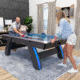 Atomic 90in Indiglo LED Air Hockey Table, Black, G04801W