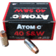 Atomic Ammunition Atomic Ammo .40sw 155gr. Bonded Jhp 20-pack