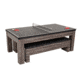 Atomic Hampton 3-In-1 Combo Game Table Billiards, Ping Pong, Dining, Grey wood grain, G05302W